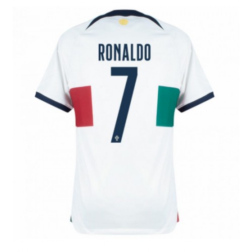Pánský Fotbalový dres Portugalsko Cristiano Ronaldo #7 MS 2022 Venkovní Krátký Rukáv